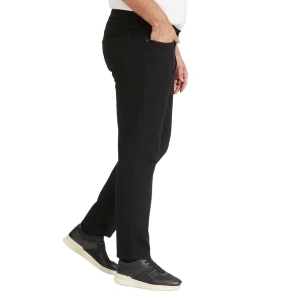 NEW EVERLANE The Athletic 4-Way Stretch Organic Jean in Black Size 31 x 32 - Picture 2 of 8